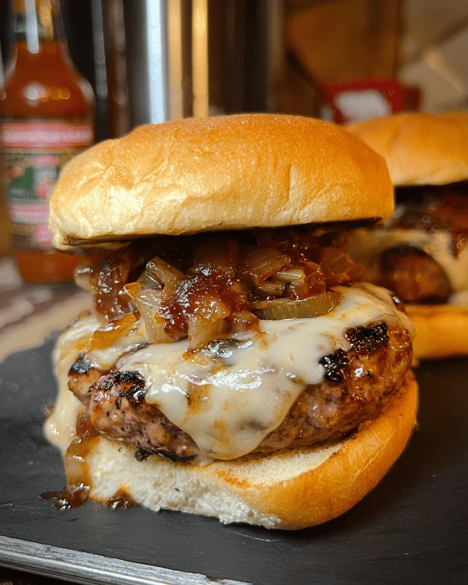 Smoked Cajun Burgers