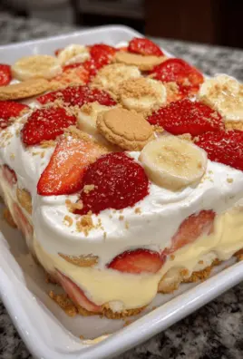 Strawberry Banana Pudding