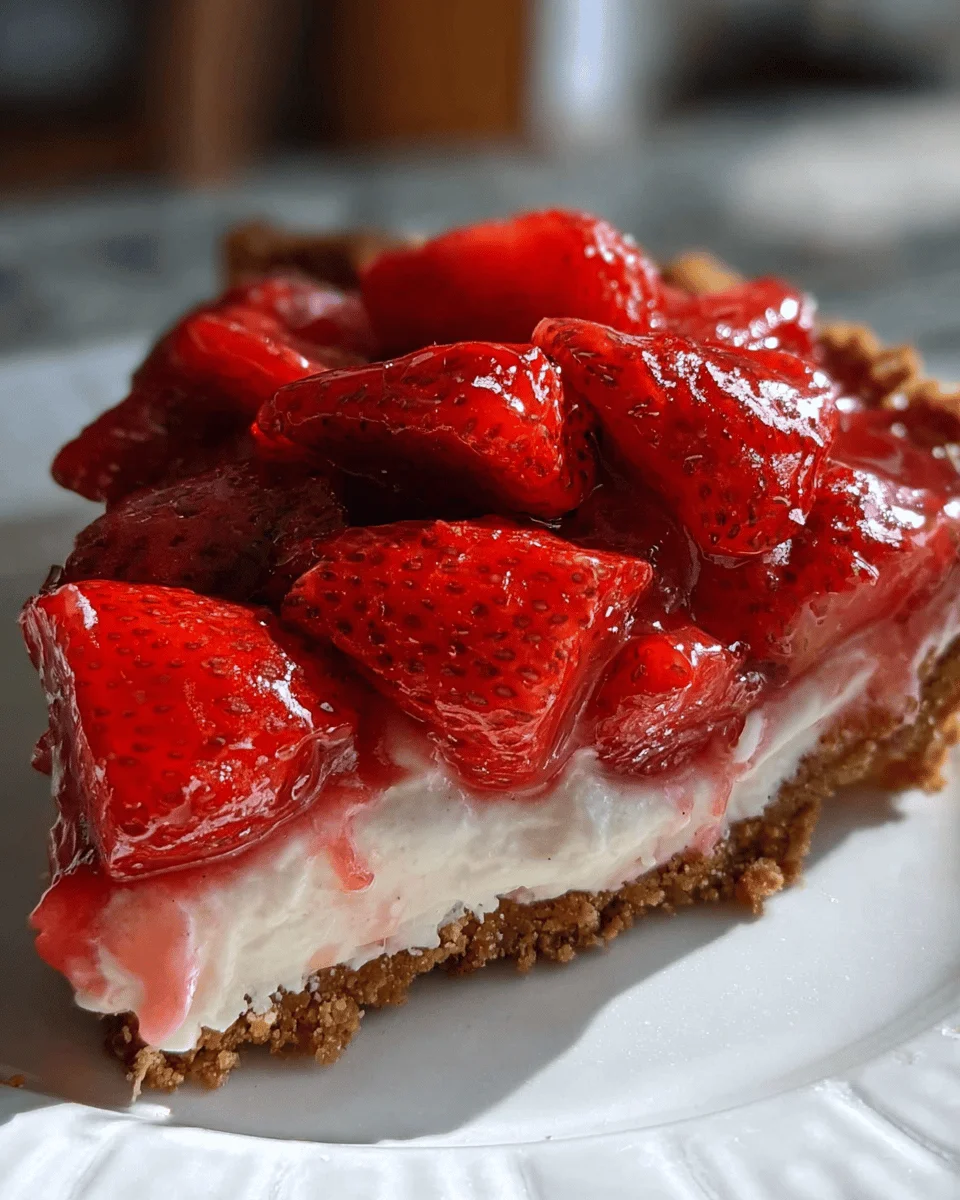 Strawberry Cream Cheese Pie