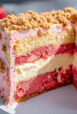 Strawberry Crunch Cake Recipe