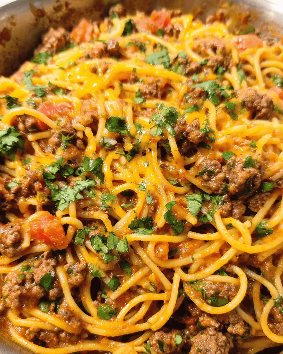 Taco Spaghetti Recipe