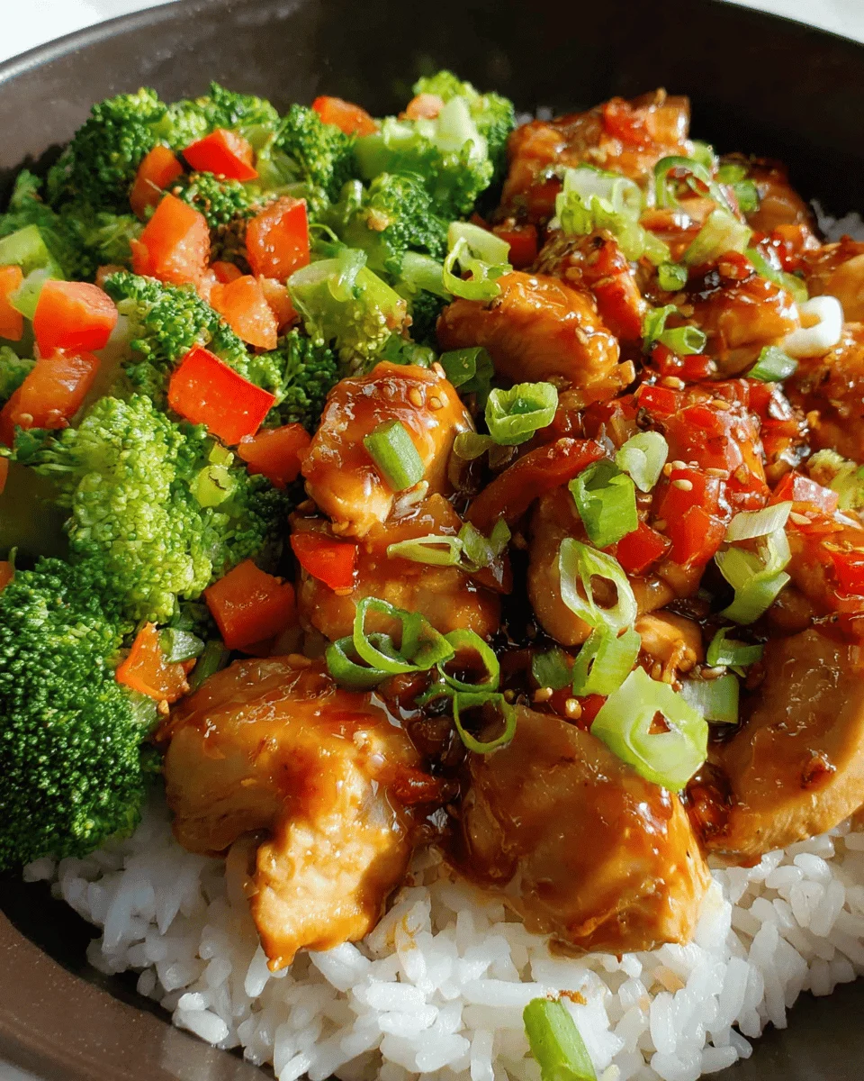 Teriyaki Chicken Bowl Recipe