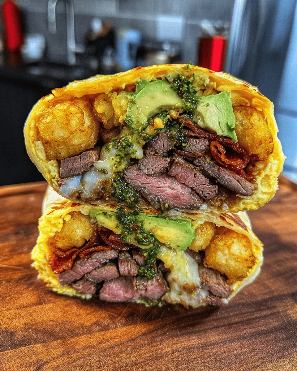 The 360° Breakfast Burrito