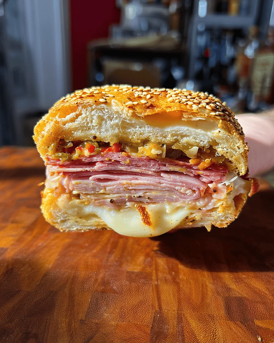 Ultimate Muffuletta Melt
