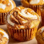 Best Swirled Pumpkin Cream Cheese Muffins