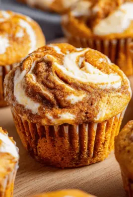 Best Swirled Pumpkin Cream Cheese Muffins