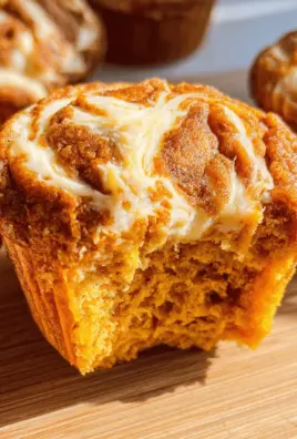 Best Swirled Pumpkin Cream Cheese Muffins