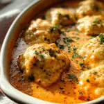 Best Tomato Soup with Cheddar Bay Dumplings