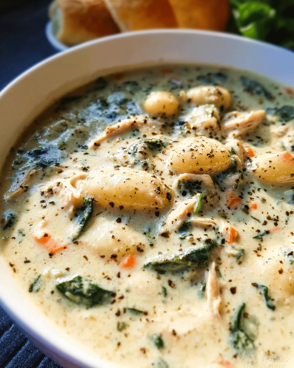 Better Than Olive Garden Chicken Gnocchi Soup