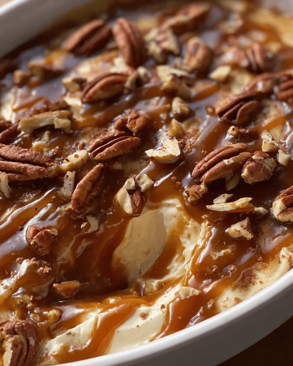 Caramel apple cheesecake dip recipe