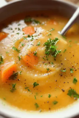 Carrot potato soup