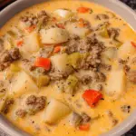 Cheeseburger Soup