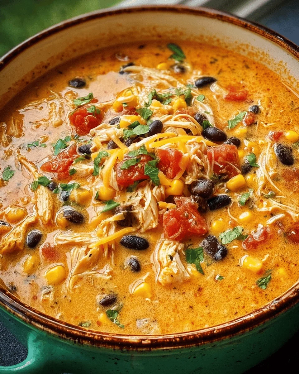 Chicken Enchilada Soup