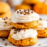 Copycat Crumbl Pumpkin Cake Cookies
