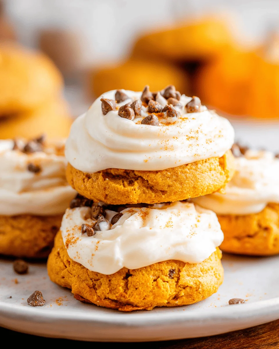 Copycat Crumbl Pumpkin Cake Cookies