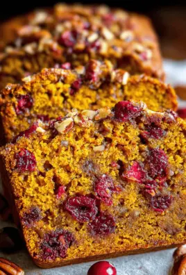 Cranberry Pecan Pumpkin Bread