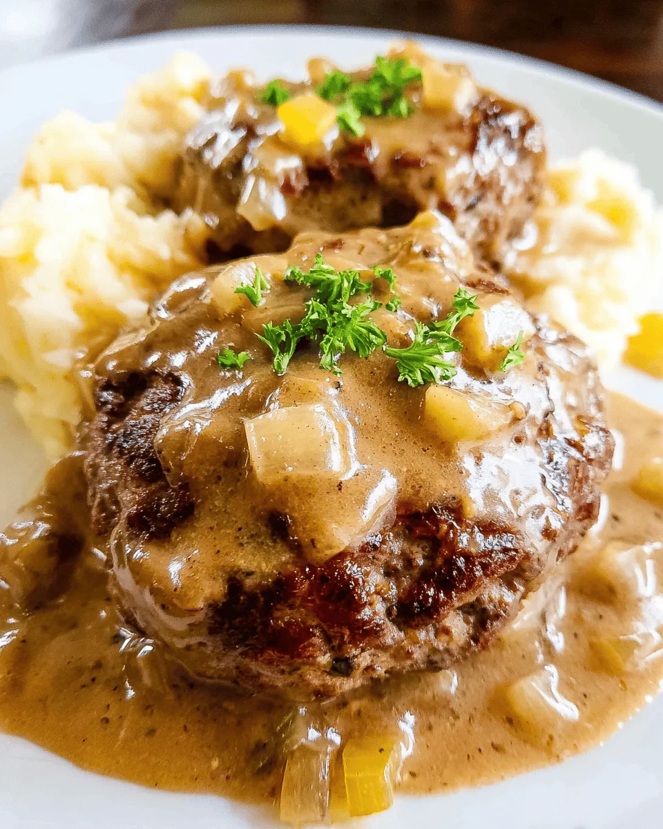 Crock Pot Salisbury Steak