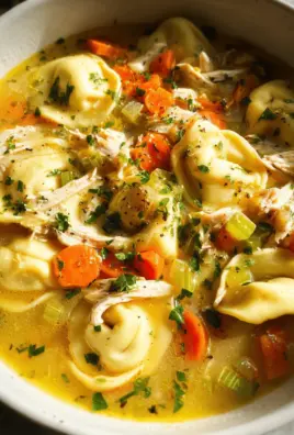 Easy Chicken Tortellini Soup