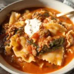 Gluten Free Lasagna Soup (Dairy Free)