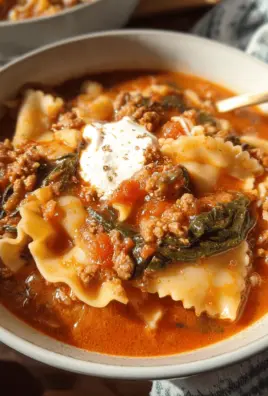 Gluten Free Lasagna Soup (Dairy Free)