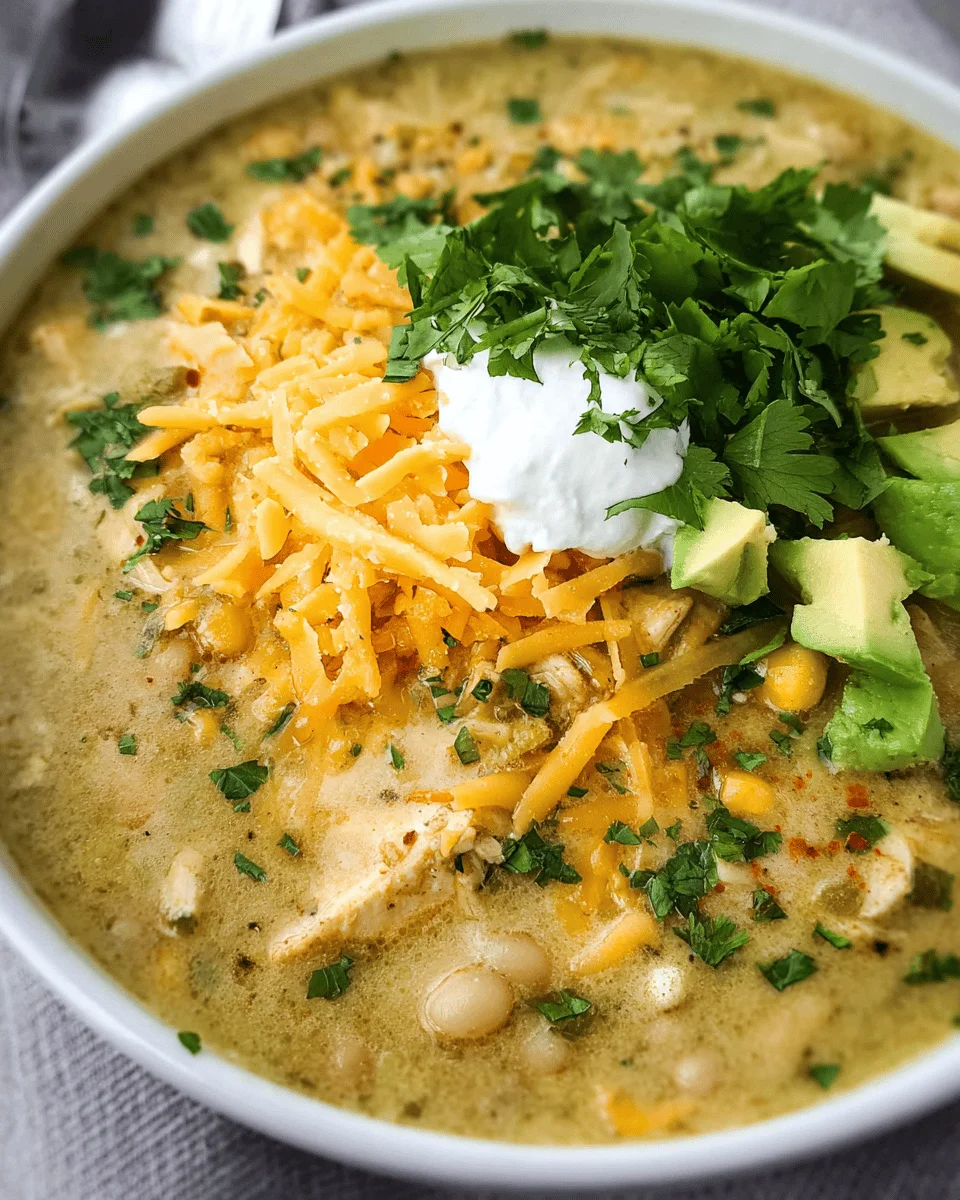 Green Enchilada Chicken Soup Recipe