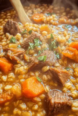 Hearty Beef Barley Soup
