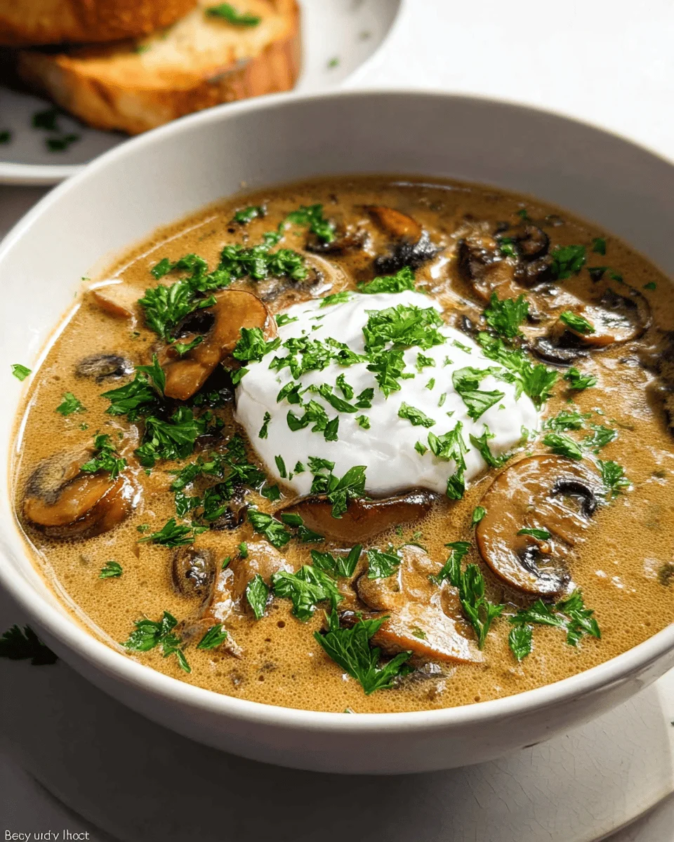 Hungarian Mushroom Soup
