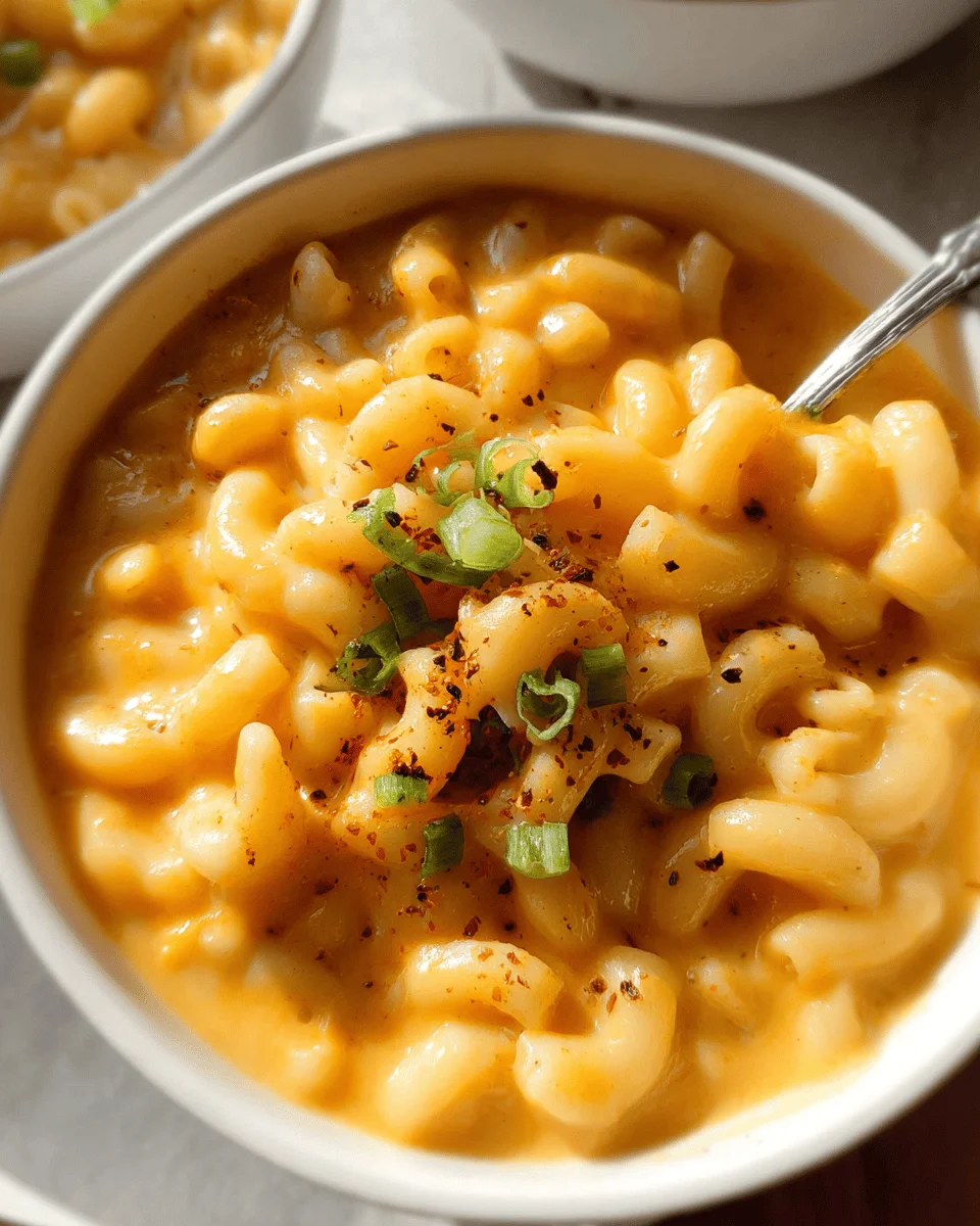 Mac and Cheese Soup