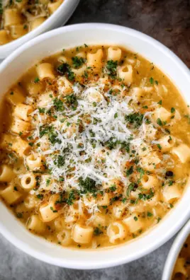 Parmesan Pasta Soup