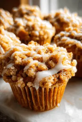 Pumpkin Crumb Cake Muffins