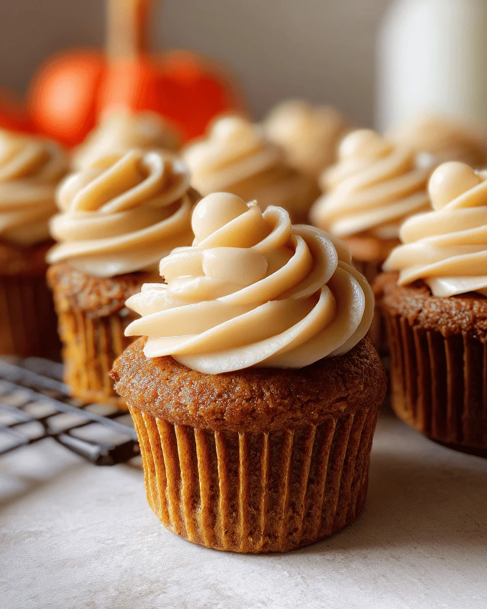 Pumpkin Cupcakes