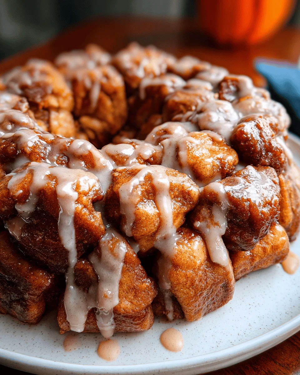 Pumpkin Spice Monkey Bread Recipe
