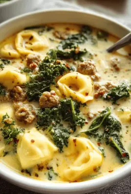 Sausage Tortellini Soup
