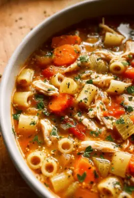 Sicilian Chicken Soup