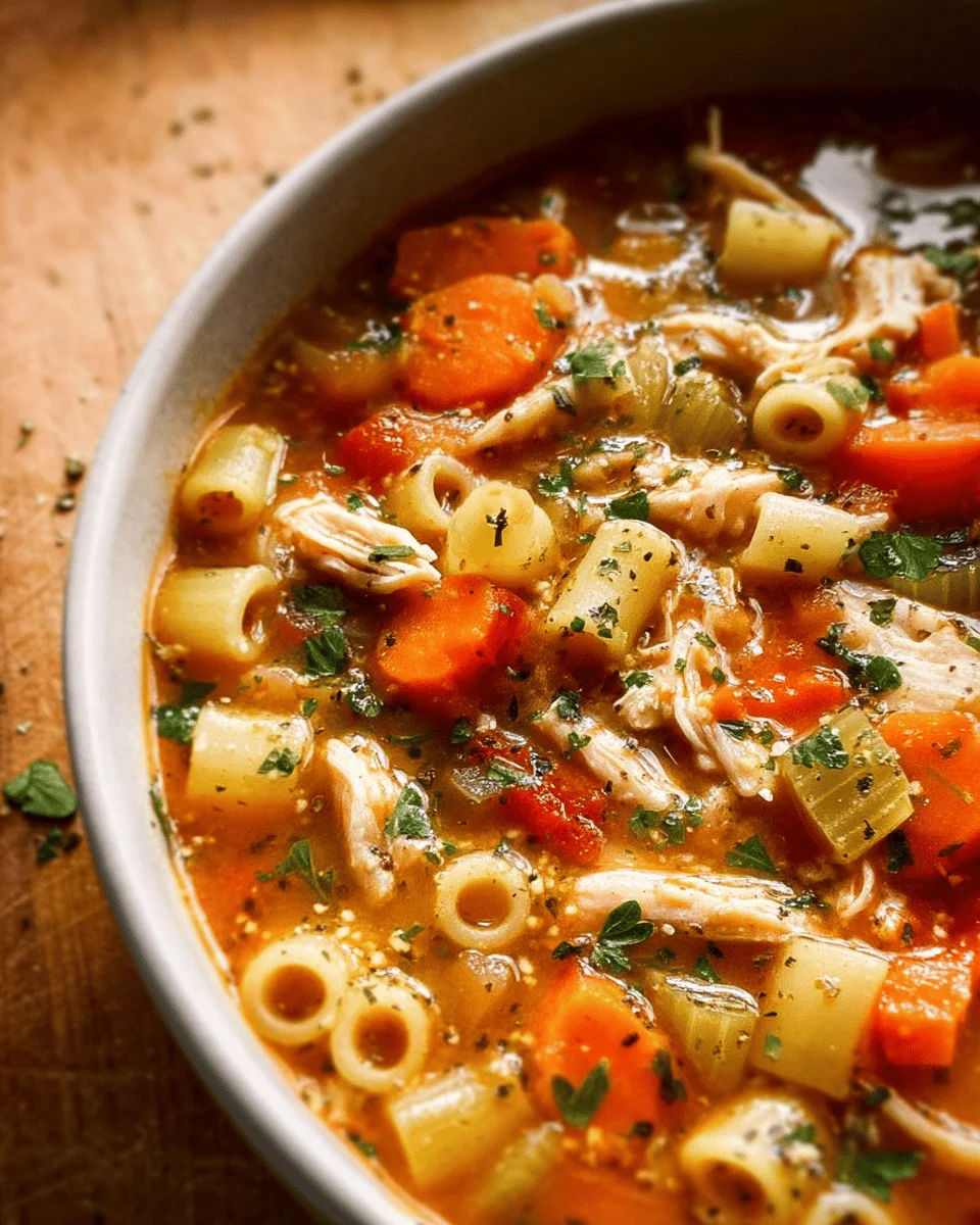 Sicilian Chicken Soup