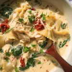 Slow Cooker White Lasagna Soup