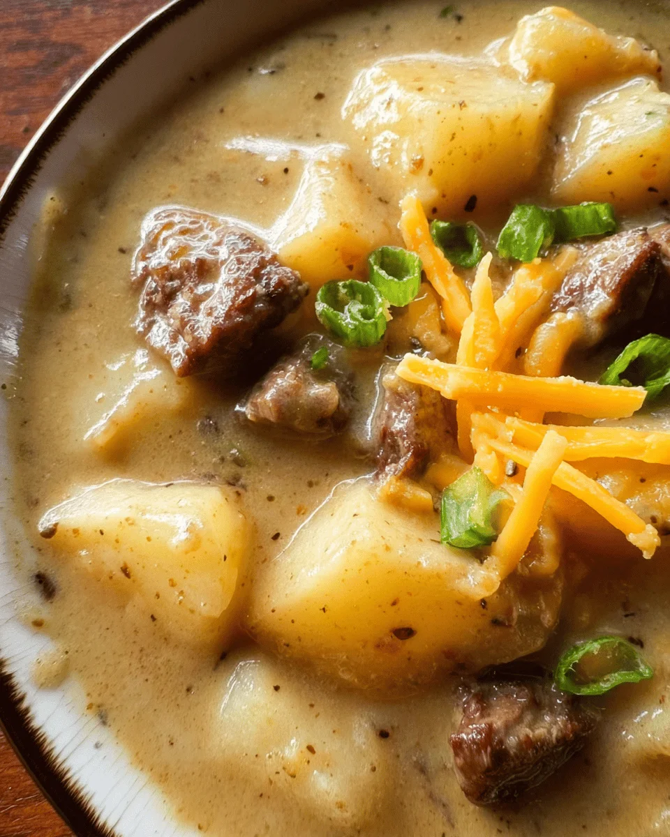 Steak And Potato Soup
