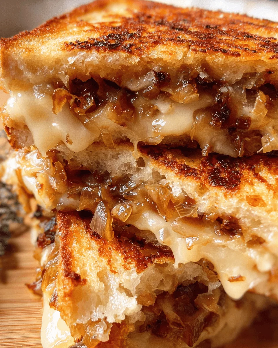 French Onion Grilled Cheese