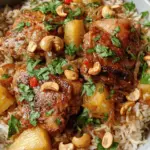 One Pot Hawaiian Chicken with Coconut Rice