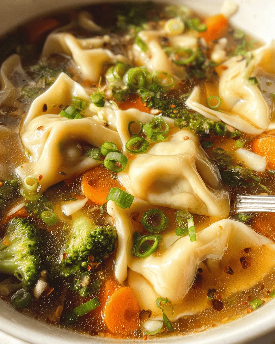 Potsticker Soup