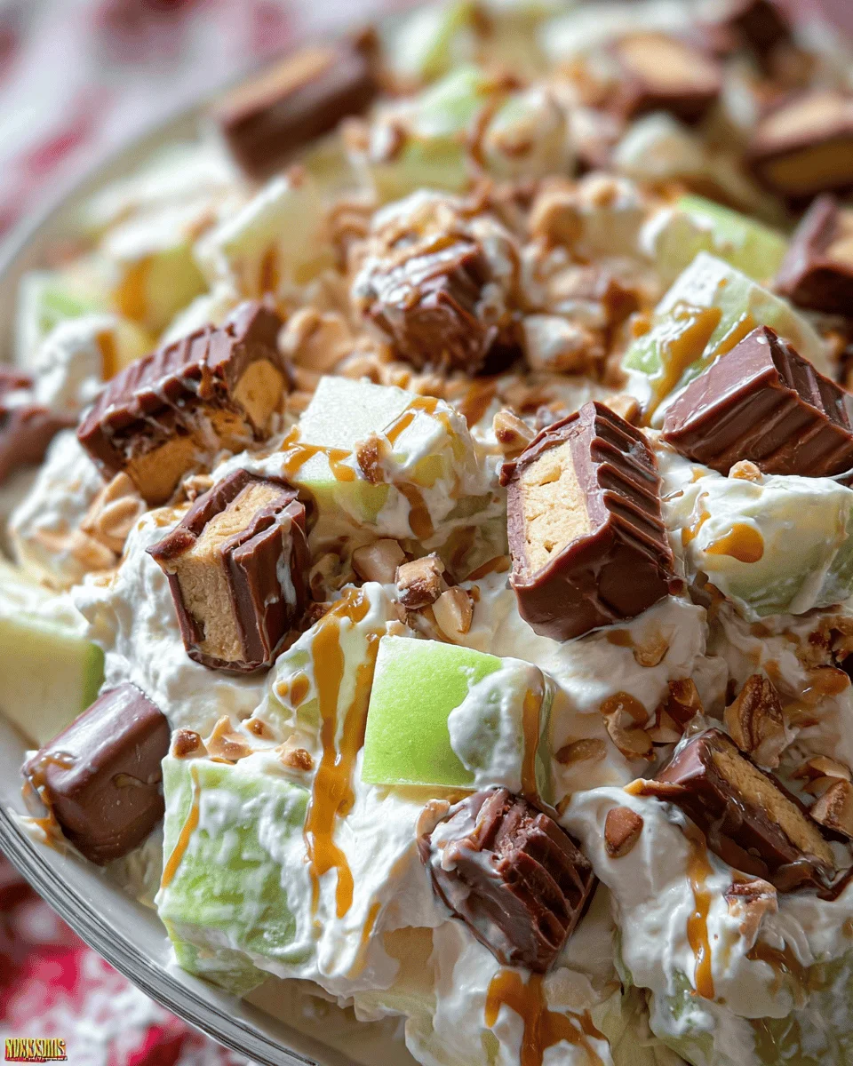 Snicker Apple Salad Recipe