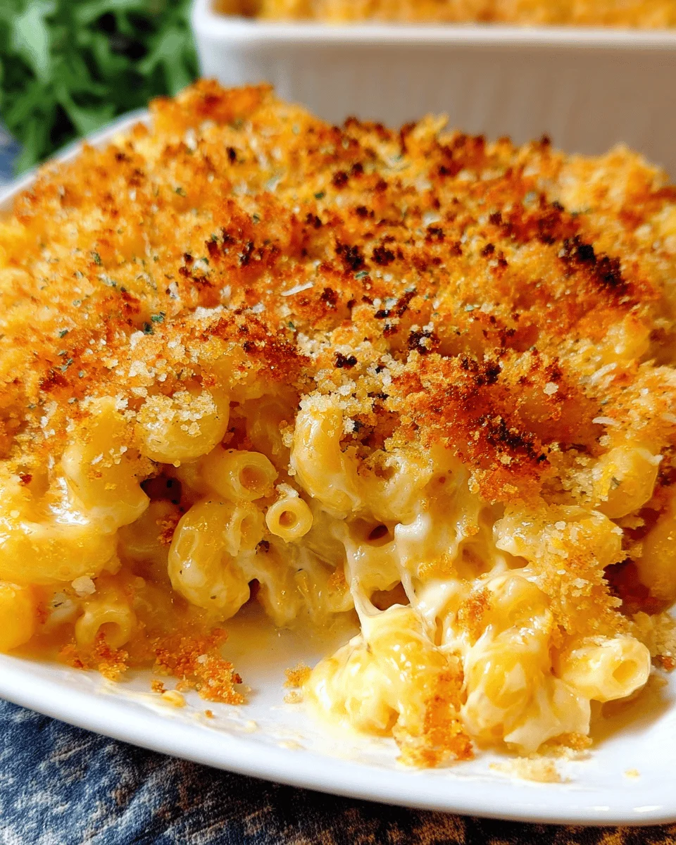 The BEST Homemade Baked Mac and Cheese